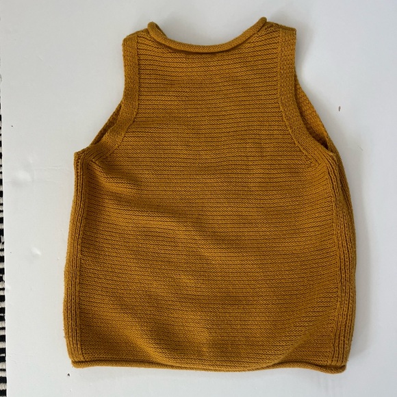 Madewell Mustard Womens Tank Top size small - Picture 2 of 5